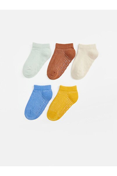 LC Waikiki Basic Baby Boy Booties Socks Pack of 5