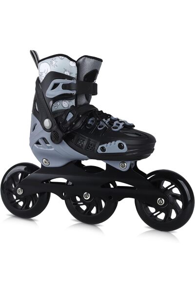 Generic Gonaar 3-Wheel 100mm Inline Skates – Adjustable Professional Speed Sk...