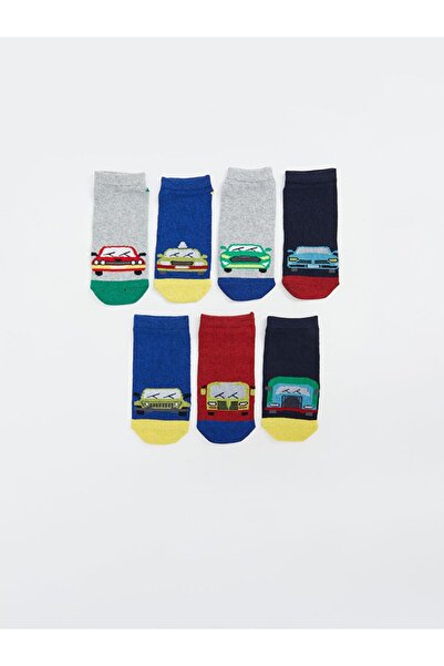 LC Waikiki Patterned Boy's Booties Socks Pack of 7