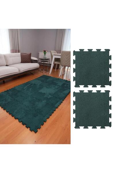 BEYDEX 12 parça 1 metrekare 31x31 ölçü 16mm yükseklik peluş yapboz hazı