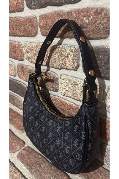 Kübra Accessories DESENLİ BAGET - YARIM AY ÇANTA