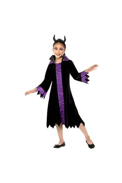 Smiffys Costum de Regină Diavolă 4-6 ani