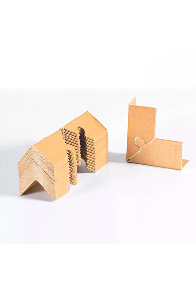 İNKARSAN Karton Kilitli Köşe Koruyucu Mobilya Köşe Koruma Kartonu 3,5x3,5x15