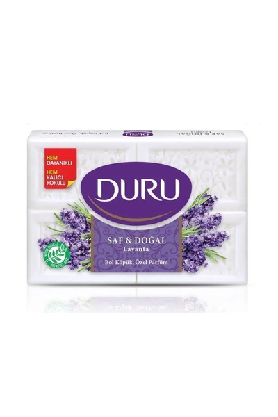 Duru 5 ADET Saf Doğal Lavanta Banyo Sabunu 4x150 600 gr