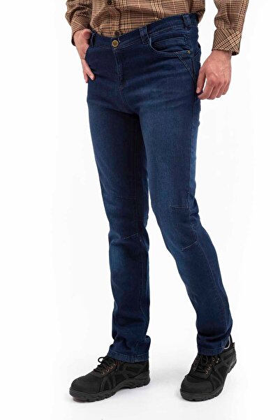 VAV WEAR Vav Jeantac-11 Denim Jeans Trousers Navy Blue XL