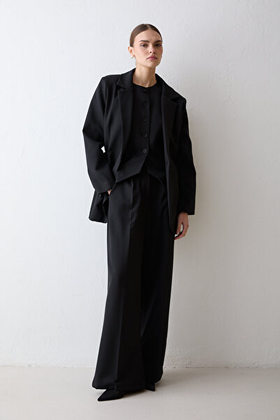 Melike Tatar Vest Jacket Triple Set 32-2664