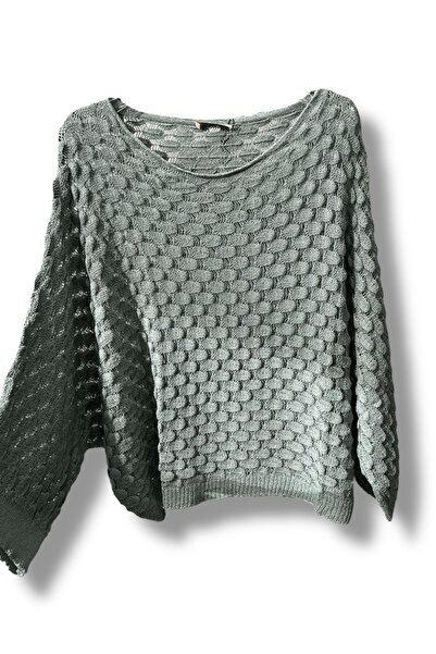 SUMEF Women's Mercerized Knitwear Blouse Oversize Standard Size 38-52 Compati...