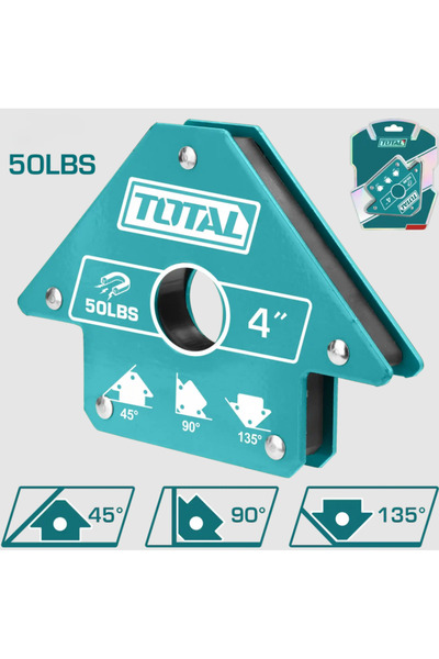 TOTAL Manyetik Kaynak Köşe Tutucu 4'' Tamwh50042