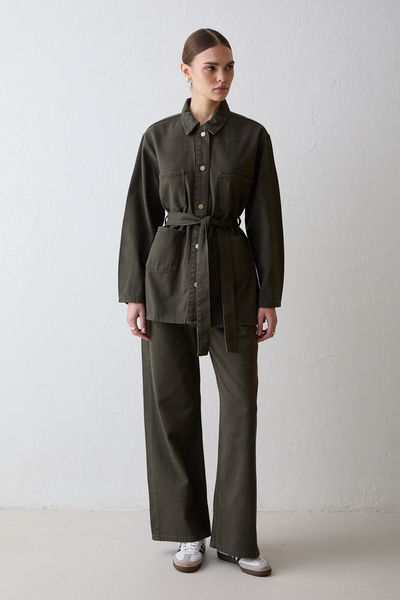 Melike Tatar Denim Suit 32-8008