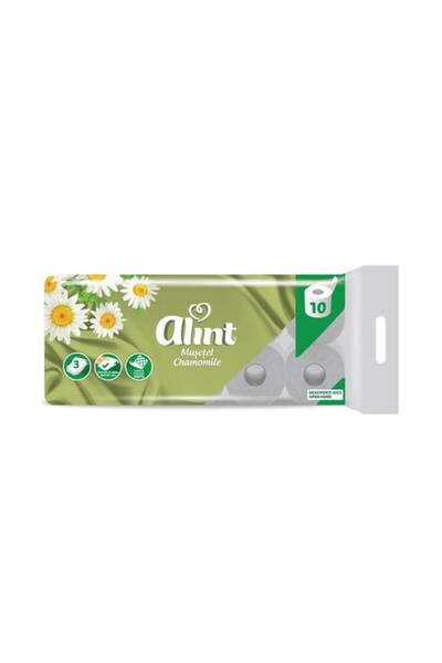 ALINT Set 3 x Hartie Igienica Alint, Musetel, 3 Straturi, 10 Role