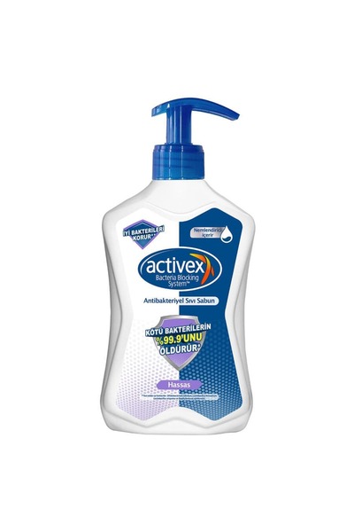 Activex 2 Pcs Liquid Soap Sensitive 500 ml