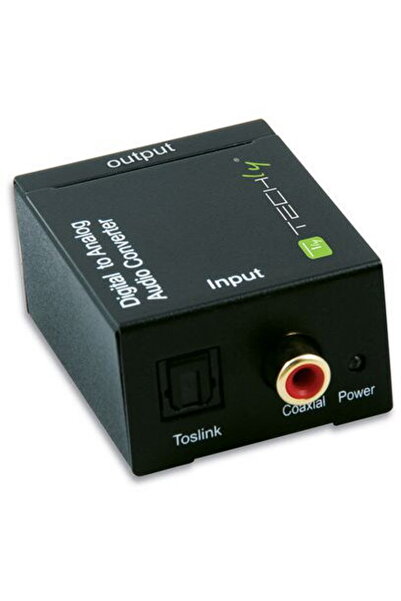 Techly Digital Toslink SPDIF Coaxial audio L/R RCA c