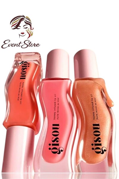 GİS gisou Lip Gloss 3 Colors, 8 ml