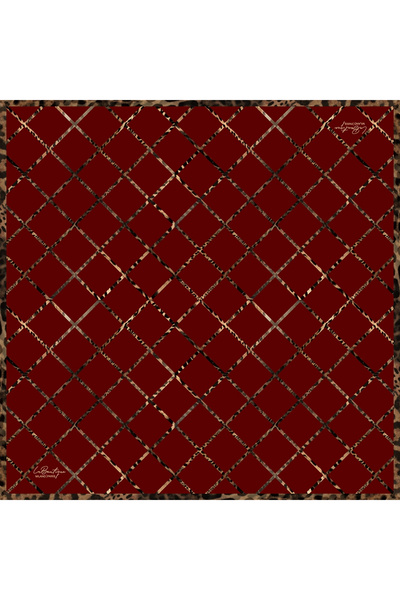 LA BOUTIQUE وشاح الخريف 2058-12-90X90