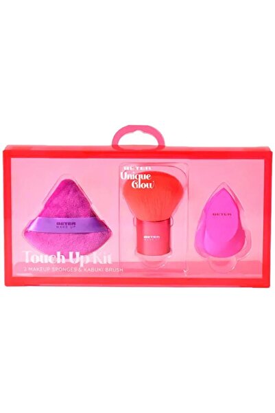 Beter Unique Glow Make-up Brush and Sponge, 2 Pieces