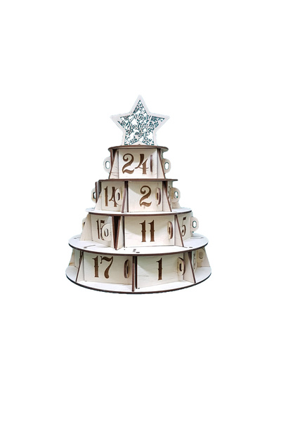 Amco Advent calendar 24 x 24 x 30 cm