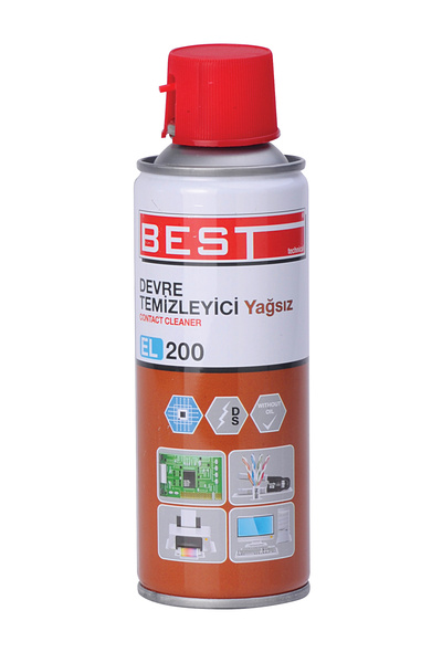 Best Devre Temizleyici Yağsız Sprey 200 ml – Elektronik Kart & Kontak Temizle...