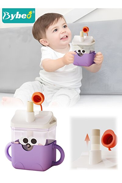BYBEO Baby Sippy Cup with Straw, Baby Water Bottle for Boys and Girls, Kids D...