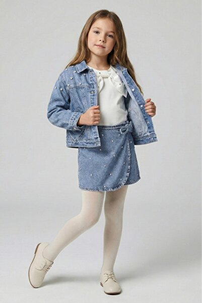 DMB BOYS & GIRLS DMB KIZ KOT ŞORT ETEKLİ TAKIM 26YDMB-9056