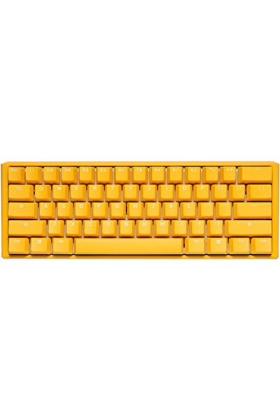 Ducky One 3 Yellow Mini Gaming RGB LED - MX-Speed-Silver (US)