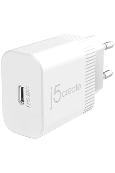 j5create Încărcător de rețea 20W PD USB-C EU/ Alb