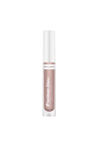 Miss Sporty Set of 3 x Miss Sporty Lip Gloss, Precious Shine, 10 Shiny Nude, ...