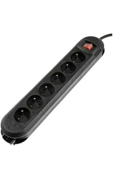 Hama Listwa Zasilająca Comfort 6 gniazd, 3m, czarna