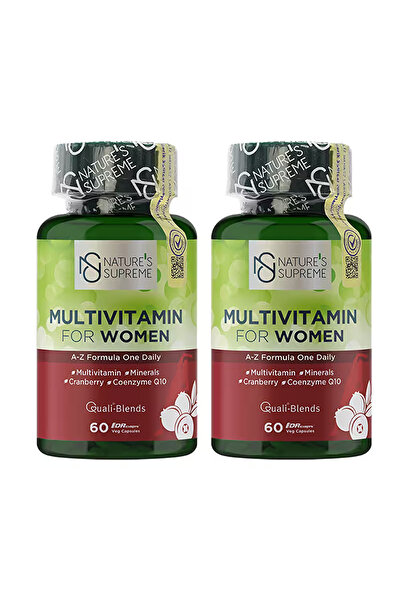 Nature's Supreme Multivitamin for Women 60 Kapsül 2 Adet