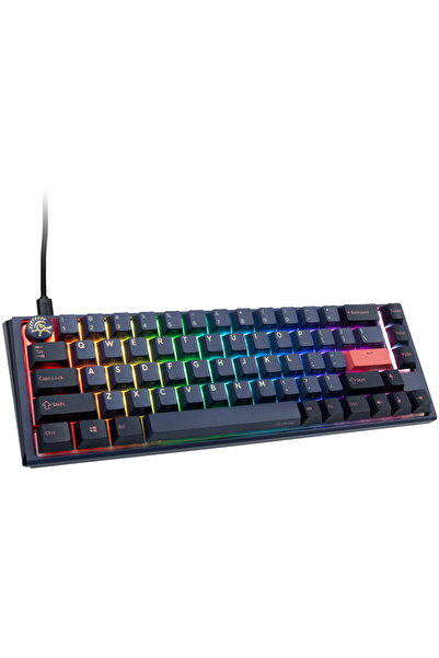 Ducky Un LED RGB pentru gaming cu 3 culori Cosmic Blue SF - MX-Red (SUA)