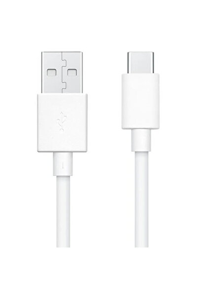 OPPO Cablu de Date USB la Type-C Quick Charging 3A, 1m - - White (Bulk Packing)