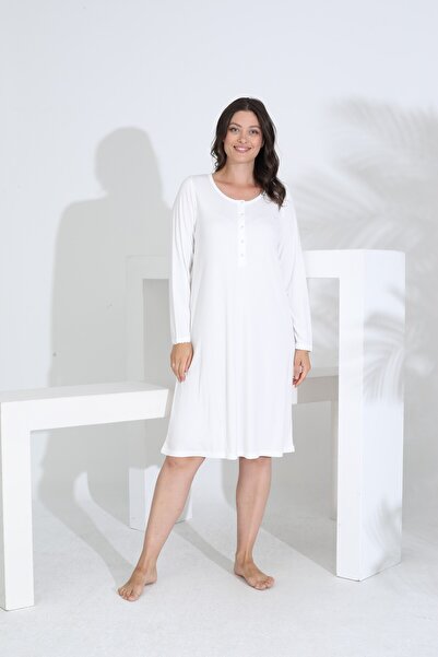 Etoile Μακρυμάνικο νυχτικό εγκυμοσύνης από μπαμπού 30284-30287