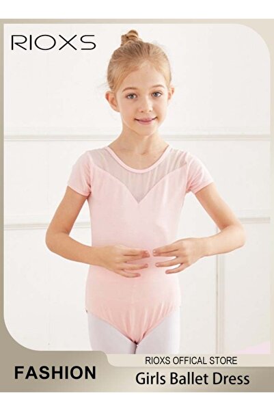 RIOXS Girls' Tutu Dress, Kids Girls Ballet Dress With Tights, Tutu Slim Dance...