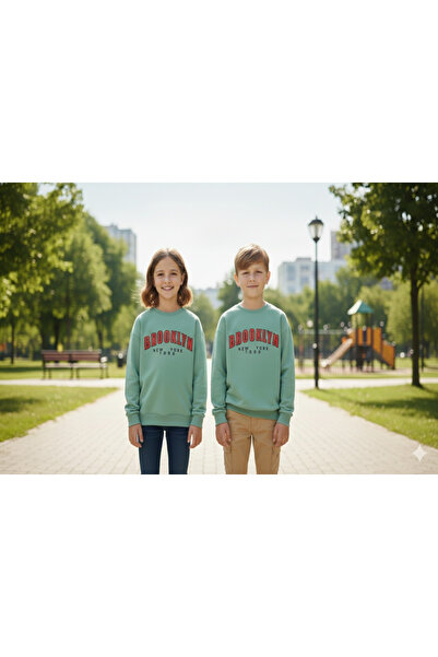 Bonbelle سويت شيرت مطبوع عليه شخصيات، دافئ ومريح للأولاد/البنات