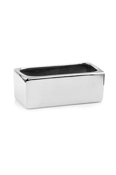 Polnix Rectangular ceramic vase MOON (24 x 12 x 18 cm)