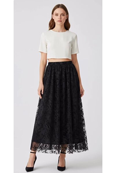 SALTİX δαντελωτή φούστα