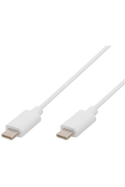 Somogyi USB C-C charging cable, 60W, 1m, white
