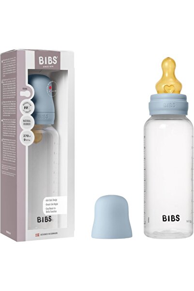 Bibs زجاجة رضاعة للأطفال سعة 270 مل / 9 أونصة، حلمة من مطاط اللاتكس الطبيعي -...