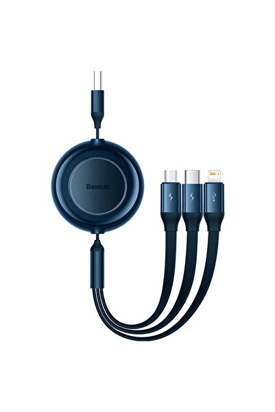 Baseus Cablu USB 3-în-1 Bright Mirror 2 pentru micro USB / USB-C / Lightning ...