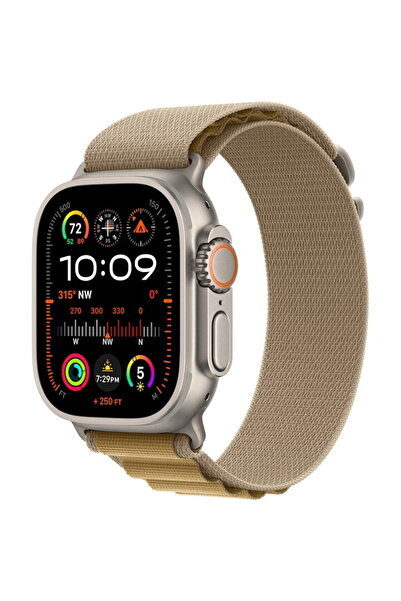 Apple Carcasă din titan de 49 mm pentru ceas Ultra 2 GPS + Cellular cu buclă ...