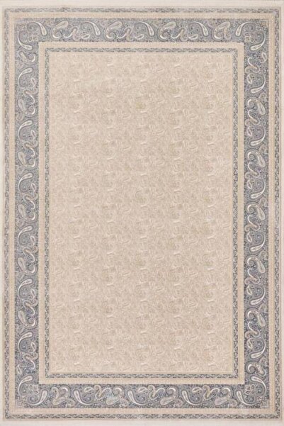 Atlantik Halı VELVET 562AA MAVİ-KREM HALI