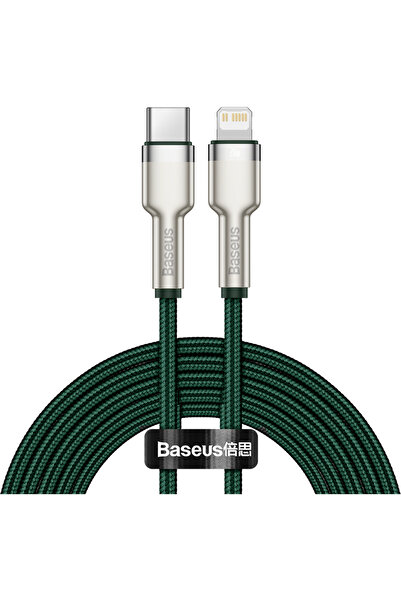 Baseus USB-C - tip lightning, 2 m, Verde