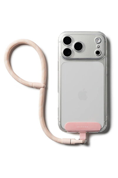 Ringke Snur pentru Smartphone, Universal - Link Flow P-Type - Candy Pink