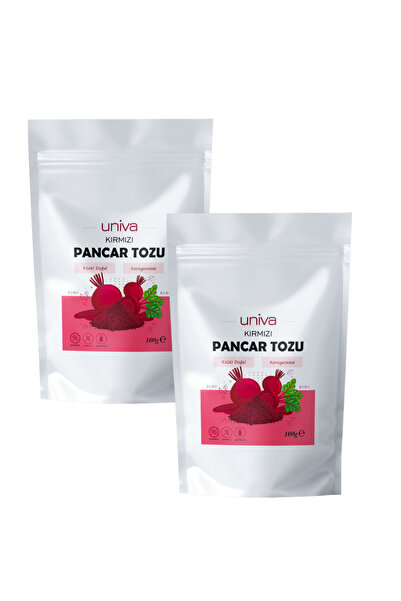 Univa Kırmızı Pancar Tozu 2x100gr