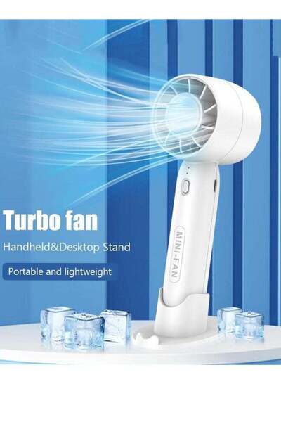 Generic Handheld Portable Turbo Fan 2000mAh USB Rechargeable Personal Battery...