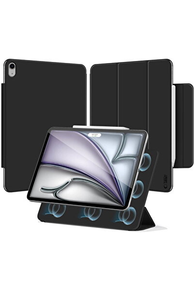Tech-Protect SMARTCASE MAGNETIC IPAD AIR 13” 1 / 2 / 2024-2025 BLACK