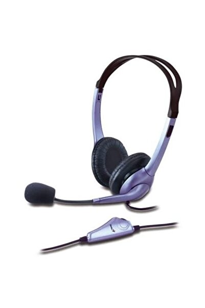 GENIUS HS-04S HEADPHONES with blue microphone