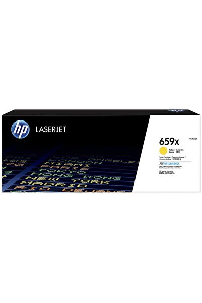 HP Cartuș laser nr. 659X Toner galben de mare randament (29k)