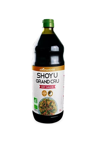 Aromandise Sos de soya Shoyu Grand Cru bio 1 L,