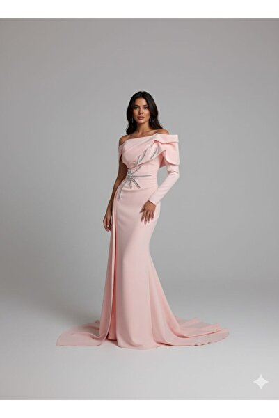 BTROON Barbie flared dress with hand embroidery