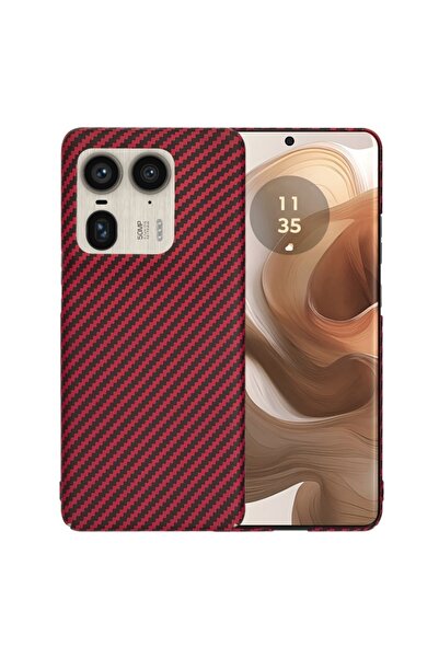 SKYDDAR INNOVATION Case for Motorola Edge 50 Ultra, carbon texture, Carbonite...